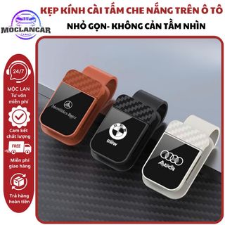 Kẹp Giữ Mắt Kính Cài Tấm Chắn Nắng Trên Ô Tô,Kẹp Treo Kính Trên Ô Tô - Kẹp Cài Thẻ Tiện Lợi