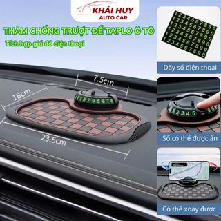 Giá Đỡ Điện Thoại Đa Năng Chống Trượt Bằng Silicon Cho Xe Hơi Khải Huy Auto