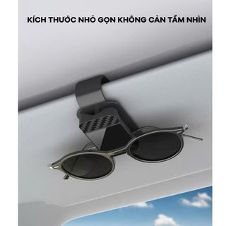 Kẹp Giữ Mắt Kính Cài Tấm Chắn Nắng Trên Ô Tô,Kẹp Treo Kính Trên Ô Tô - Kẹp Cài Thẻ Tiện Lợi