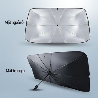 Ô che nắng kính lái chống nóng tuyệt đối size lớn nhất 70x140