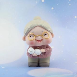 Mô Hình Ông Bà Lão Siêu Dễ Thương, Hàng Đẹp Loại 1 | Dùng Trang Trí Tiểu Cảnh, Quà Tặng, Trang Trí Bàn Làm Việc Decor Phòng Trang Trí Nhà