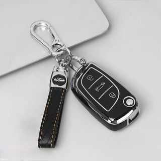 Móc Khóa Dây Da Cao Cấp Logo Hãng Xe Chất Liệu Da PU Cao Cấp Mix Nhiều Logo Hãng Xe ô Tô MinCar_Luxury