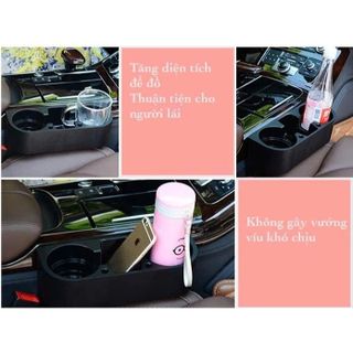 Hộp Để Chai Nước, Cốc, Điện Thoại Tiện Dụng Cho Xe Điện VINFAST VF5 Và Nhiều Dòng Xe Khác Mộc Lan Car