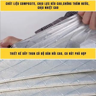 Bạt Phủ Xe Ô Tô VINFAST VF3, VF5,limo green VF6, VF7,VF8, VF9 , Fadil, E34, Lux A Chất Liệu Bạt Tráng Nhôm 3 Lớp Có Khóa