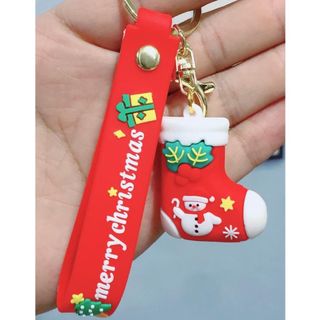 Móc Khóa Giáng Sinh Phụ Kiện Treo Chìa Khóa Ô Tô Xe Máy Ba Lô Túi Sách Móc Chìa Khoá Hoa Móc Khoá Women Nữ
