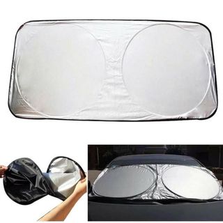 Tấm Che Nắng Kính Lái Bên Trong Gấp Gọn MẪU MỚI Thông Minh Chống Nắng Tia Cực Tím UV