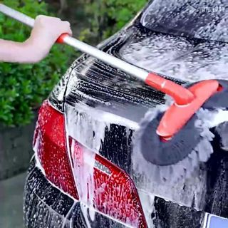 Cây lau rửa xe hơi chenille xoay được 360 độ hai đầu tay cầm dài thu gọn được tiện lợi 2023 Phụ Kiện Lau Xe