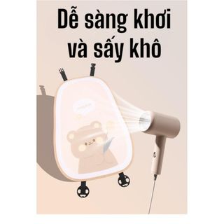 Bộ Lót Ghế 3D Tản Nhiệt Và Gối Gấu Nâu Trang Trí Bảo Vệ Ghế Nguyên Bản Phù Hợp Với Ghế ÔTô Văn Phòng