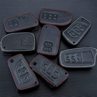 (Tổng Hợp) Bao Da Chìa Khoá Dành Cho Xe TO.YO.TA Bảo Vệ Khoá Xe Chống Trầy Xước