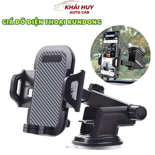 Giá Đỡ Điện Thoại Rundong Trên Ô Tô,Kẹp Điện Thoại Trên Taplo Ô Tô , Cửa Gió Cao Cấp Xoay 360