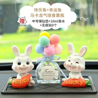 Thỏ Happy&Lucky.Trang trí taplo vô cùng đáng yêu-Gia đình thỏ