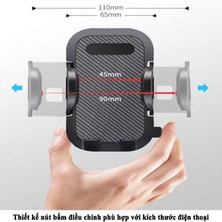Giá Đỡ Điện Thoại Rundong Trên Ô Tô,Kẹp Điện Thoại Trên Taplo Ô Tô , Cửa Gió Cao Cấp Xoay 360