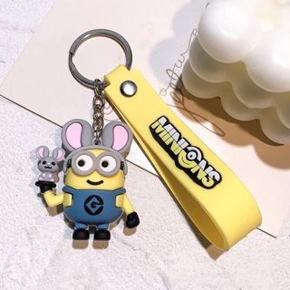 Móc Khóa ô tô xe máy Minion ,Tom,JerryNgịch Ngợm Đáng Yêu Nhiều Mẫu Dễ Thương Phụ Kiện Túi Xách, Balo, Cặp Xách Cute