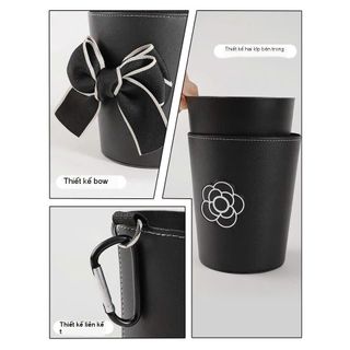 Cốc Đựng Đồ Sau Ghế - Thùng Rác Treo Sau Ghế Xe Hơi Họa Tiết Xinh Xắn Dễ Thương-Mộc Lan Car