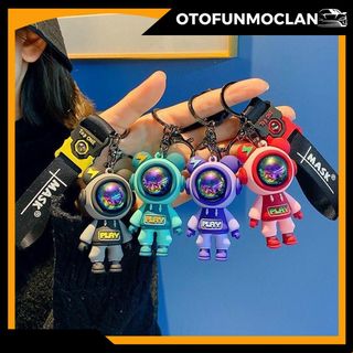 Móc khoá phi hành gia, móc khóa silicon ,móc khoá ô tô xe máy túi sách Women Nữ Móc Chìa Khoá Móc Khoá