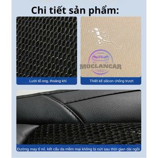 Lót Ghế Điều Hòa Làm Mát Lót Ghế 3D thoáng khí làm bằng vải polyeste có tẩu 12V hay 24V Cao Cấp