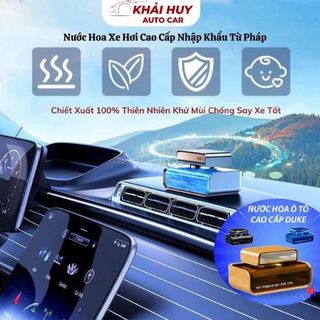 Nước Hoa Ô Tô Duke Nước Hoa Xe Hơi Cao Cấp Nhập Khẩu Từ Pháp Chiết Xuất 100% Thiên Nhiên Khử Mùi Chống Say Xe Tốt