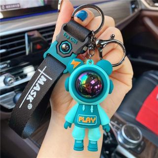 Móc khoá phi hành gia, móc khóa silicon ,móc khoá ô tô xe máy túi sách Women Nữ Móc Chìa Khoá Móc Khoá