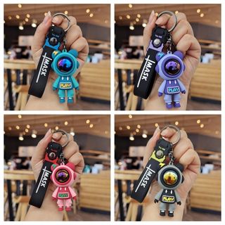 Móc khoá phi hành gia, móc khóa silicon ,móc khoá ô tô xe máy túi sách Women Nữ Móc Chìa Khoá Móc Khoá