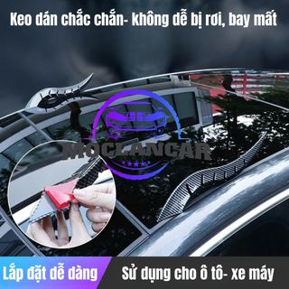 Cặp Sừng Rồng Trang Trí Xe Máy 3D – Miếng Dán Độ Xe Cá Tính, Chống Nước, Dán Chắc