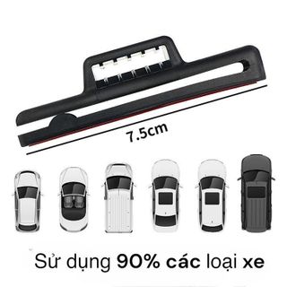[BỘ 2] Chốt Khóa Dây An Toàn Ô Tô Tự Động Bằng Nhựa ABS – Miếng Giữ Đai An Toàn Xe Hơi – Dán 3M Chắc Chắn KHAIHUYAUTOCAR