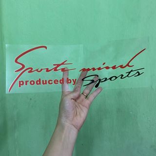 tem dán Decal Sport Mind size to 32x12