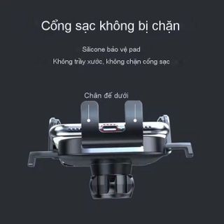 Giá Đỡ Điện Thoại cho Ô Tô, Mẫu mới Khóa Tự Động - Kẹp Điện Thoại Trên Ô Tô Đế Hút Nano Chắc Chắn Khải Huy Auto Car