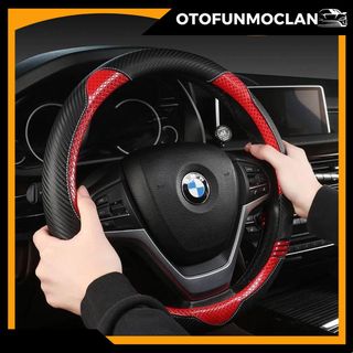 (BVL13) Bọc vô lăng ô tô hình tai mèo dễ thương dáng tròn size 38 phù hợp với các loại hãng xe phổ thông Nội Thất