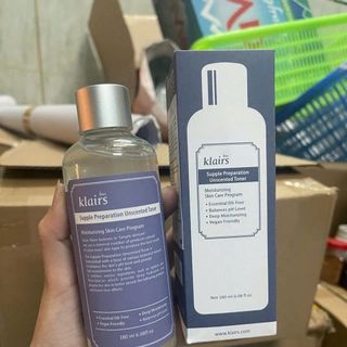 Nước hoa hồng toner Klairs Sỉ thùng 32k Sỉ ít 34k