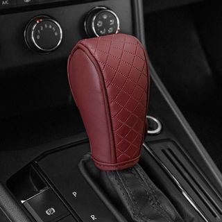 Vỏ Bọc Tay Nắm Cần Số Xe Hơi Bằng Da Pu Chống Trượt & Mài Mòn Thông Dụng
