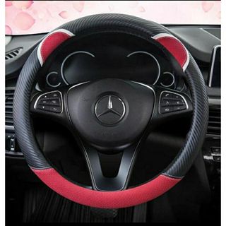(BVL13) Bọc vô lăng ô tô hình tai mèo dễ thương dáng tròn size 38 phù hợp với các loại hãng xe phổ thông Nội Thất