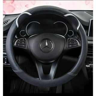 (BVL13) Bọc vô lăng ô tô hình tai mèo dễ thương dáng tròn size 38 phù hợp với các loại hãng xe phổ thông Nội Thất