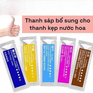 Lõi Tinh Dầu Nước Hoa Bổ Sung Cho Thanh Kẹp Nước Hoa Cài Cửa Gió Điều Hoà Ô Tô, Xe Hơi Hương Thơm Tự Nhiên Nội Thất