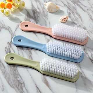 Bàn Chải Chà Giày - Giặt Quần Áo Siêu Sạch Có Cán Dài Móc Treo Tiện Lợi Chiều Dài 17CM