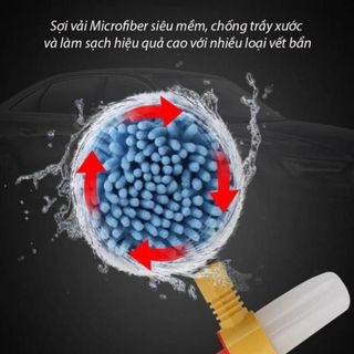 Chổi Rửa Xe Chổi Rửa Xe Ô Tô Tự Xoay 360 Độ Tiện Lợi Sử Dụng Dễ Dàng Giúp Tiết Kiệm Công Sức khaihuyauto