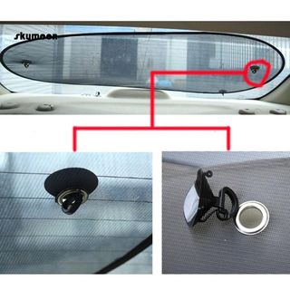 Tấm Che Nắng Chống Tia UV Gắn Cửa Sổ Sau Xe Hơi Kích Thước 100x50cm
