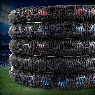 (2 Mẫu BVL) Bọc Vô Lăng Ô Tô Da Carbon 3D Nổi Vân Tổ Ong + Móng Rồng Cao Cấp 38cm - L26 Mộc Lan Car Cacbon
