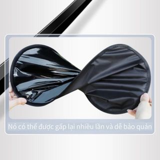 Bộ 2 tấm che nắng cửa kính ô tô gấp gọn, lực hút tĩnh điện chắc chắn, dễ dàng sử dụng