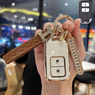 Bọc Chìa Khóa Xe Hơi TPU Bảo Vệ Chìa Khóa Cho Xe Honda CITY, HRV, BRV, JAZZ, CRV ACCORD CIVIC