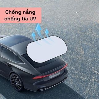 Tấm Che Nắng Chống Tia UV Gắn Cửa Sổ Sau Xe Hơi Kích Thước 100x50cm