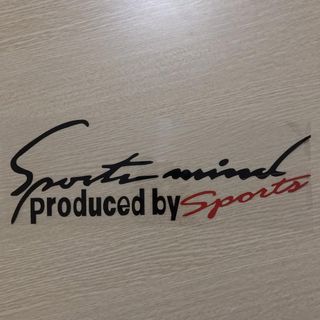 [Sẵn Kho] Tem Dán Sport Mind Prodeced By Sports Xe Hơi Ô Tô Đầy Đủ Màu Sắc