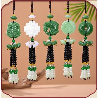Khánh ngọc bội treo xe ô tô.khánh treo gương xe ô tô,trang trí