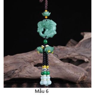 Khánh ngọc bội treo xe ô tô.khánh treo gương xe ô tô,trang trí