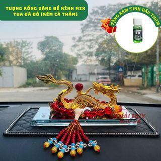 (Tặng Kèm Tinh Dầu Thơm) TƯỢNG LINH VẬT NHẢ NGỌC PHONG THỦY TRANG TRÍ TAPLO-QUÀ TẶNG PHONG THỦY, MAY MẮN, TÀI LỘC
