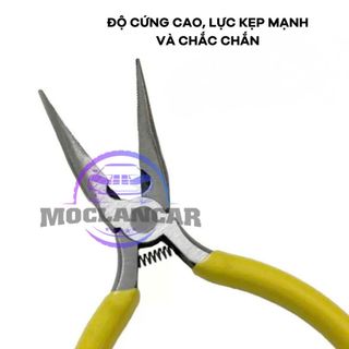 Kìm Mũi Nhọn Có Lò Xo, Kìm Kẹp Đa Năng Thép Cứng, Dụng Cụ Cầm Tay Kẹp Giữ Và Cắt Kim Loại