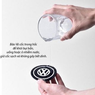Miếng Lót Cốc Chống Trượt Trang Trí Nội Thất Ô Tô Của Hãng Xe khaihuyauto