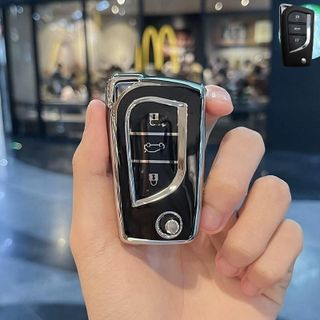 Ốp TPU Dẻo, Ốp Khóa Xe Dòng Xe To.yo.ta In.nova Loại 3 Nút Bấm Chìa Gập Bao Chìa Khoá To.yo.ta Al.ti.s