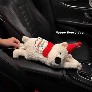 Hộp Đựng Khăn Giấy Treo Vai Ghế Ô Tô Hình Cún Sinh Nhật Dễ Thương Trang Trí Nội Thất Xe Dễ Thương