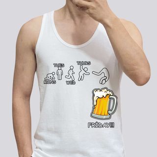 Áo 3 lỗ áo may ô nam ABABA màu trắng Nhiều mẫu hình in hàng dệt may Size M L XL - Hà Đinh