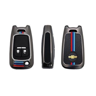 Ốp Bảo Vệ Chìa Khóa Xe Chevrolet Cruze- Captiva - Colorado - Hợp Kim Cao Cấp Dáng Thể Thao Otofunmoclan Móc Khoá Móc Khóa